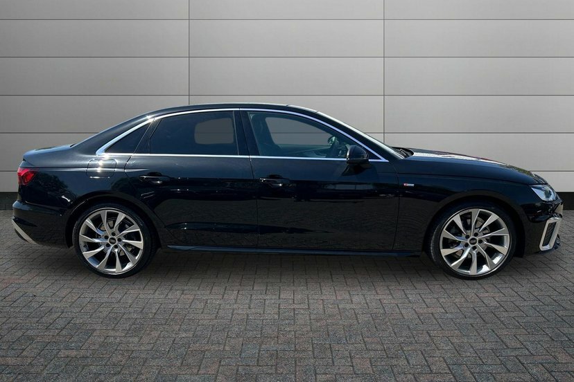 Audi A4 2.0 Tfsi 35 S Line Saloon S Tronic 150 Black #4