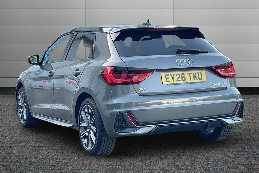 Audi A1 1.0 Tfsi 30 S Line Sportback S Tronic EY26TKU Grey #3