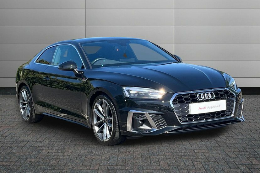 Audi A5 2.0 Tfsi 40 S Line Coupe S Tronic 204 Black