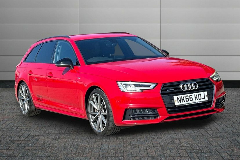 Audi A4 Avant 2.0 Tdi S Line Estate S Tronic Quattro Red