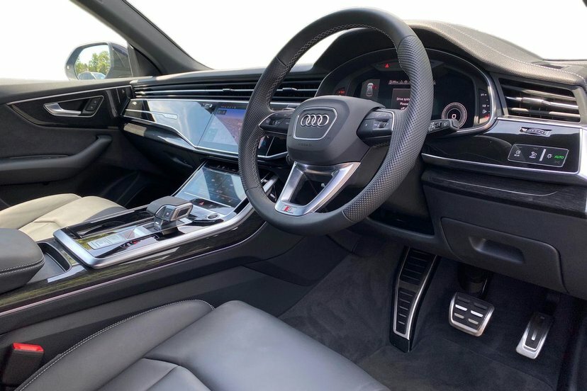 Audi Q8 3.0 Tdi V6 Black Edition Suv Tiptronic WU26EZZ Blue #6