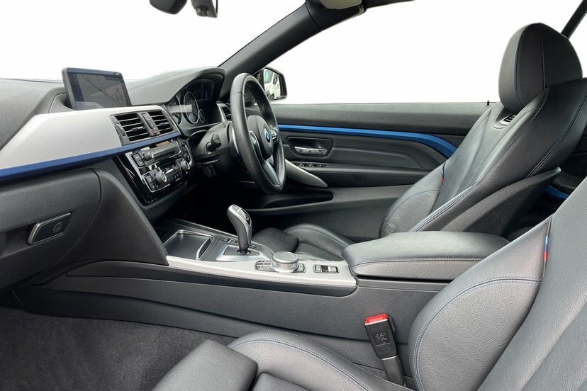 BMW 4 Series 2.0 420I Gpf M Sport Convertible YJ19EDT Black #6
