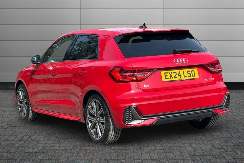 Audi A1 1.0 Tfsi 30 S Line Sportback 11 EX24LSO Red #3