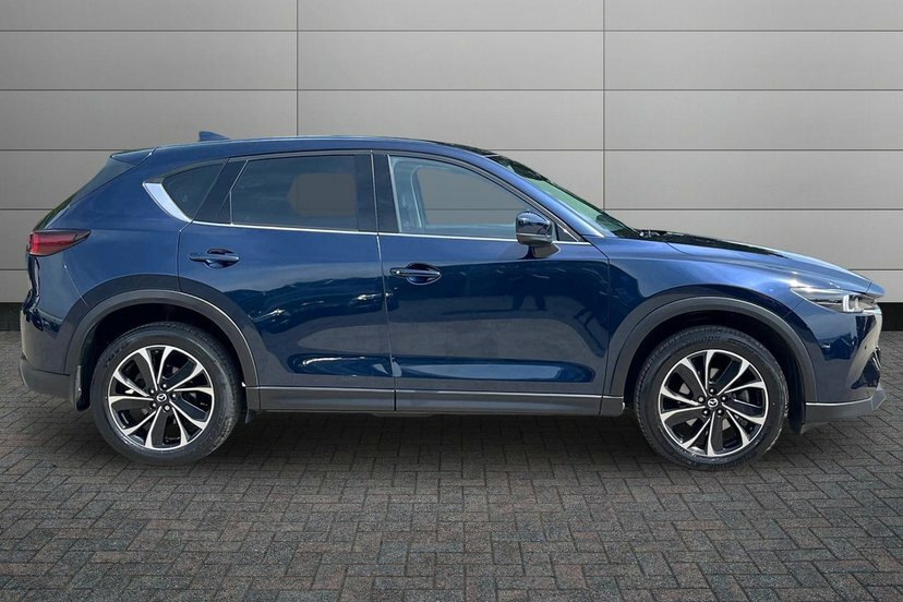 Mazda CX-5 2.2 Skyactiv-d Exclusive-line Suv AR23ELJ Blue #4