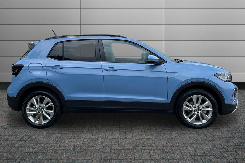 Volkswagen T-Cross 1.0 Tsi Match Suv Dsg 115 Ps AF25OAU Blue #4