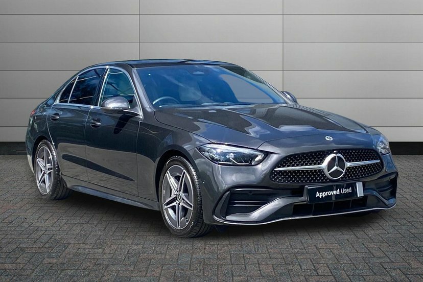 Mercedes-Benz C Class C200h Mhev Amg Line Saloon Grey