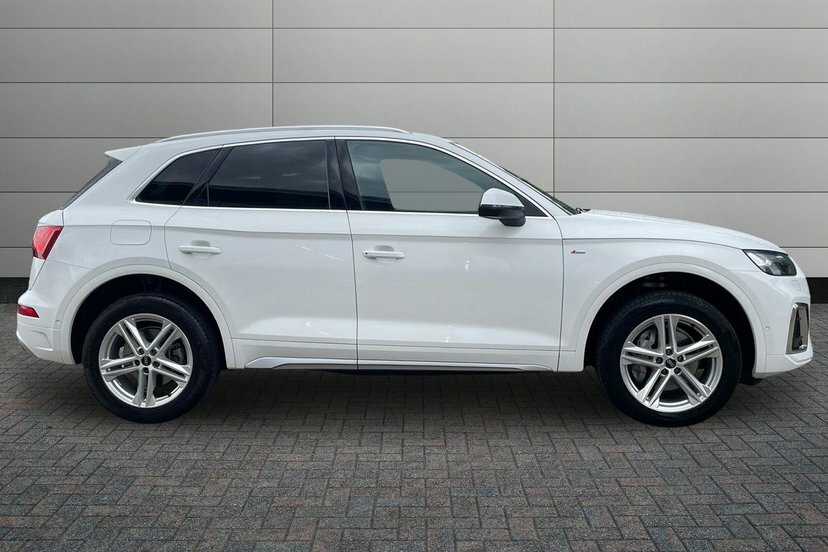 Audi Q5 2.0 Tfsi 45 S Line Suv S Tronic Quattro GX23XGD White #4