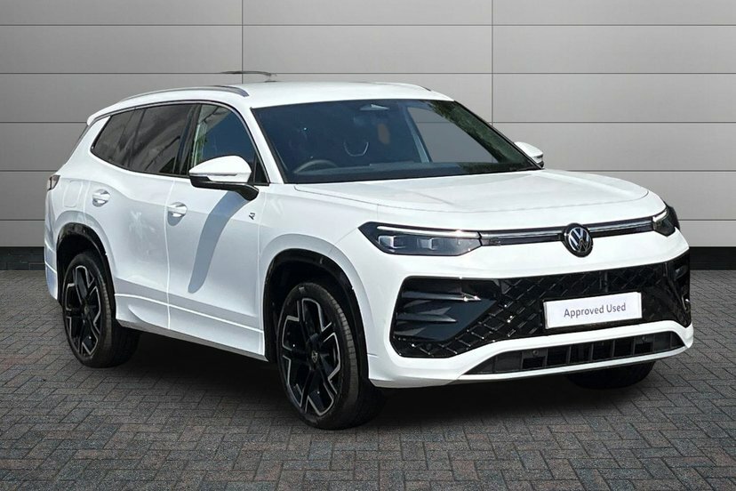 Volkswagen Tayron 2.0 Tdi R-line Suv Dsg 7 Seater 150 Ps White