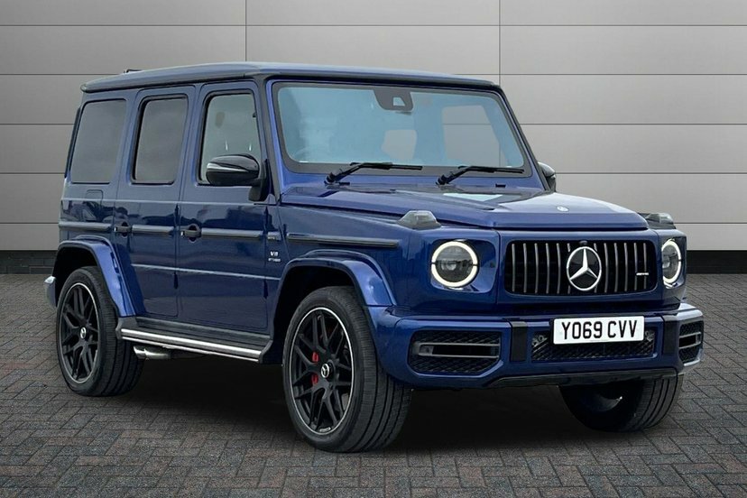 Mercedes-Benz G Class 4.0 G63 V8 Biturbo Amg Suv Spds9gt 4Ma YO69CVV Blue