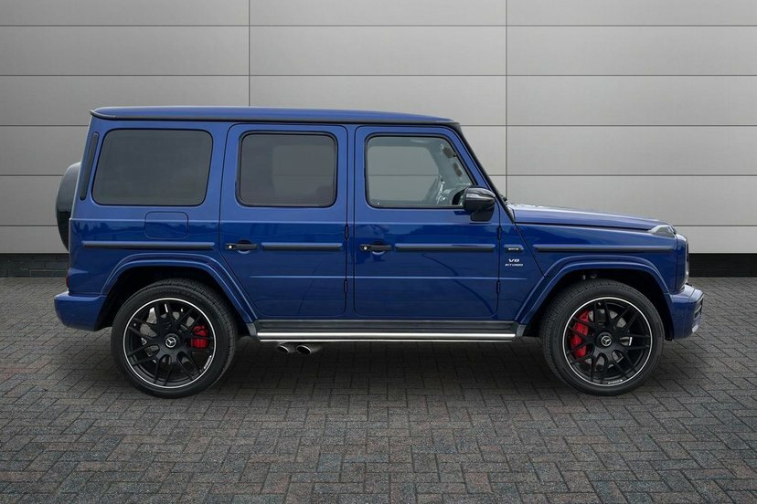 Mercedes-Benz G Class 4.0 G63 V8 Biturbo Amg Suv Spds9gt 4Ma YO69CVV Blue #3