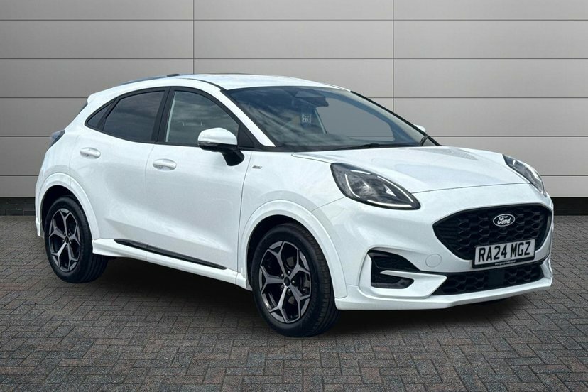Ford Puma 1.0T Ecoboost Mhev St-line Suv Hybrid M White