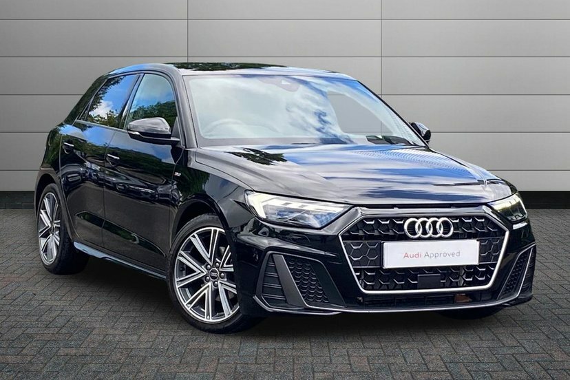 Audi A1 1.0 Tfsi 30 S Line Sportback S Tronic Black