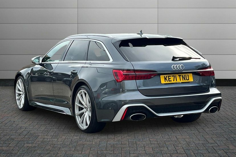 Audi RS6 Avant 4.0 Tfsi V8 Estate Tiptronic Quattro 6 KE71TNU Grey #3
