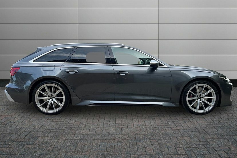 Audi RS6 Avant 4.0 Tfsi V8 Estate Tiptronic Quattro 6 KE71TNU Grey #4