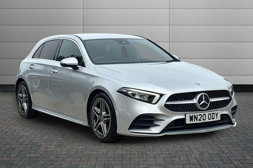 Mercedes-Benz A Class 1.5 A180d Amg Line Executive Hatchback Diese Silver