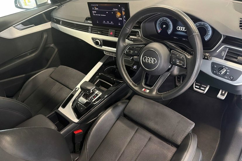 Audi A4 Avant 2.0 Tfsi 40 S Line Estate S Tronic 204 YD72BHZ White #6