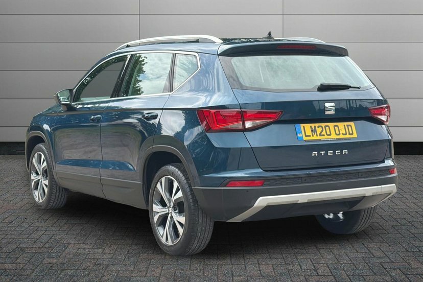 Seat Ateca 1.0 Tsi Gpf Ecomotive Se Technology Suv Blue #3