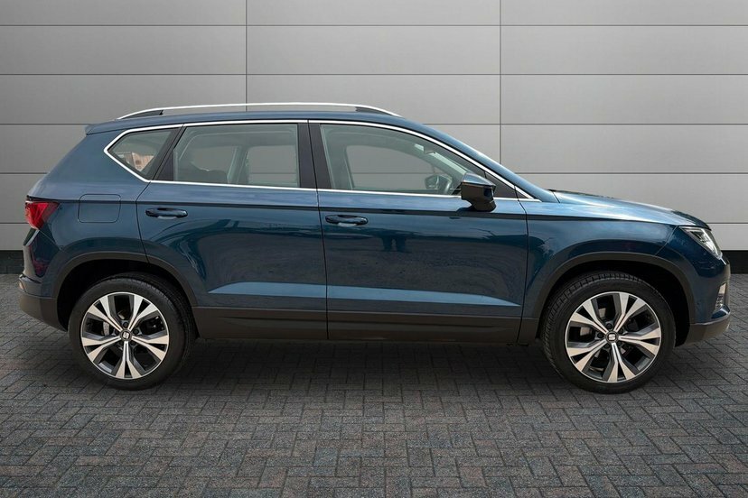 Seat Ateca 1.0 Tsi Gpf Ecomotive Se Technology Suv Blue #4