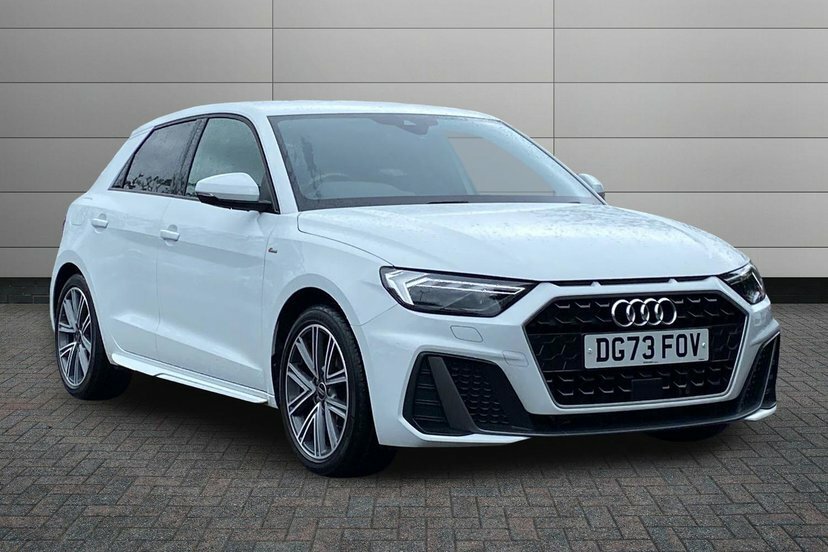 Audi A1 1.0 Tfsi 30 S Line Sportback S Tronic White