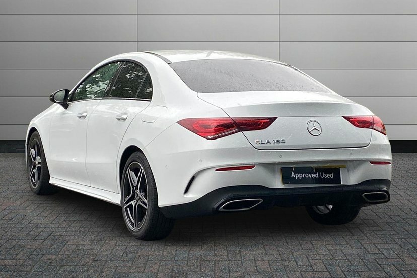 Mercedes-Benz CLA Class Cla180 Amg Line Premium KP23ZGK White #2