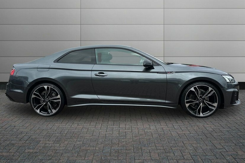 Audi A5 2.0 Tfsi 35 Black Edition Coupe S Troni MT22UNF Grey #4