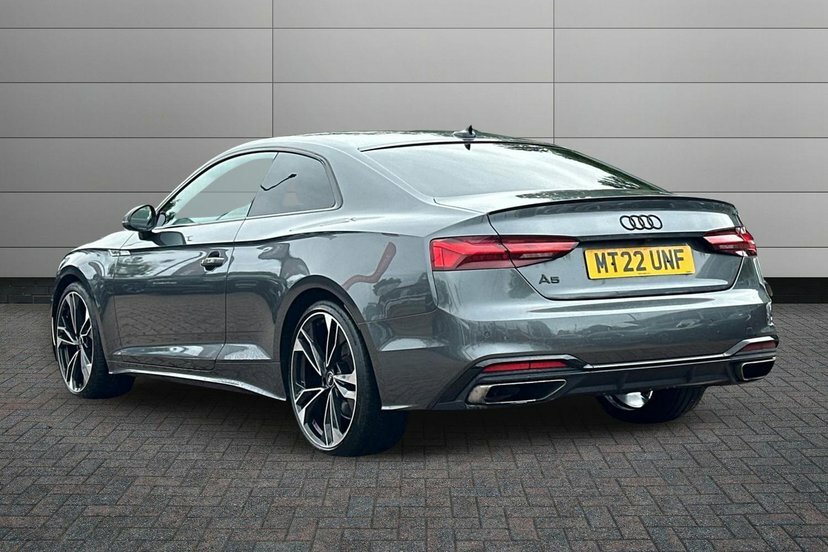 Audi A5 2.0 Tfsi 35 Black Edition Coupe S Troni MT22UNF Grey #3