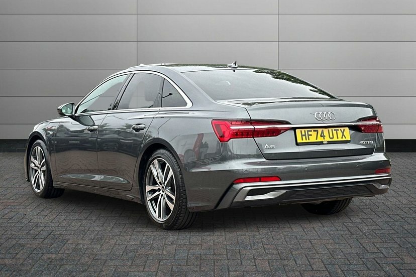 Audi A6 Saloon 2.0 Tfsi 40 S Line Saloon S Tronic 204 HF74UTX Grey #3