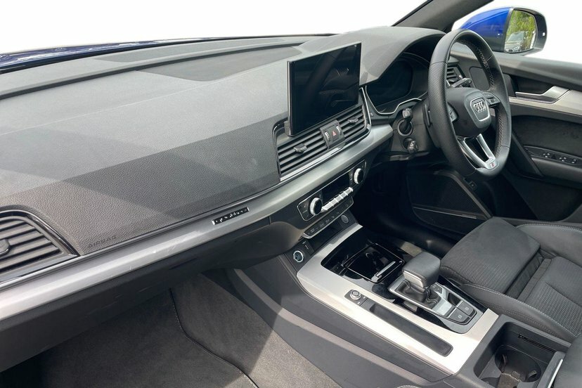 Audi Q5 2.0 Tdi 40 S Line Suv S Tronic Quattro EY74ZJK Blue #2