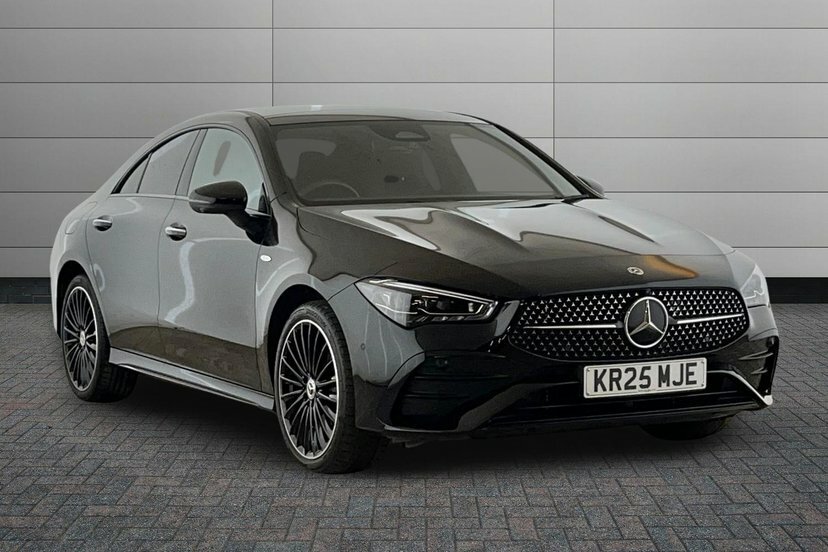 Mercedes-Benz CLA Class Cla 250E Amg Line Premium Plus Coupe Black