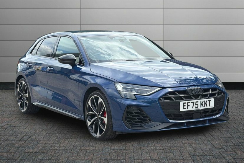 Audi S3 2.0 Tfsi Black Edition Sportback S Tron Blue