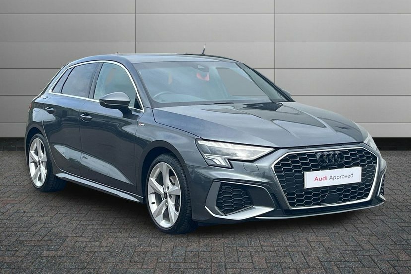 Audi A3 1.5 Tfsi 35 S Line Sportback S Tronic Grey