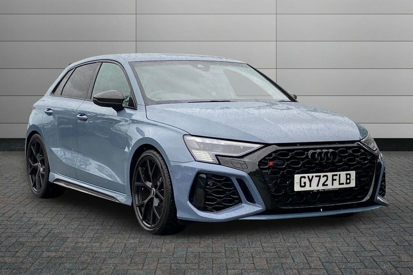 Audi RS3 2.5 Tfsi Carbon Black Sportback S Troni Grey