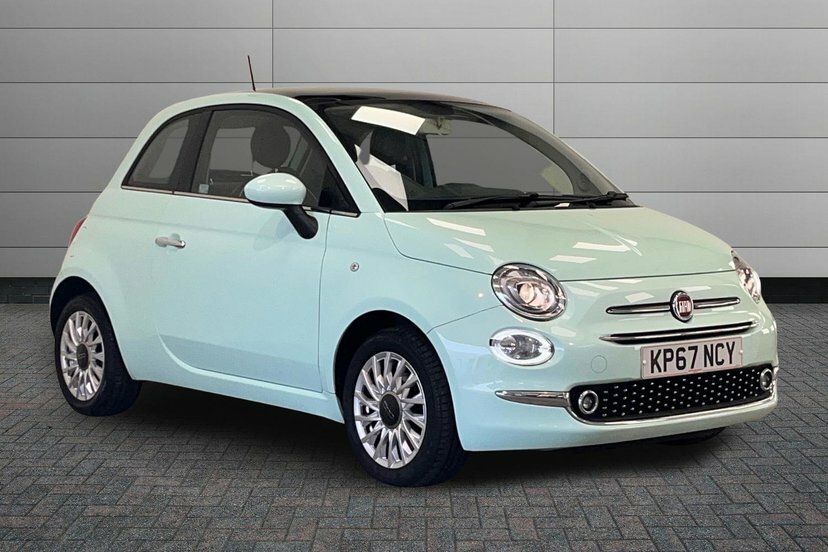 Fiat 500 1.2 Lounge Hatchback 69 Bhp Green