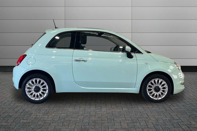 Fiat 500 1.2 Lounge Hatchback 69 Bhp KP67NCY Green #4