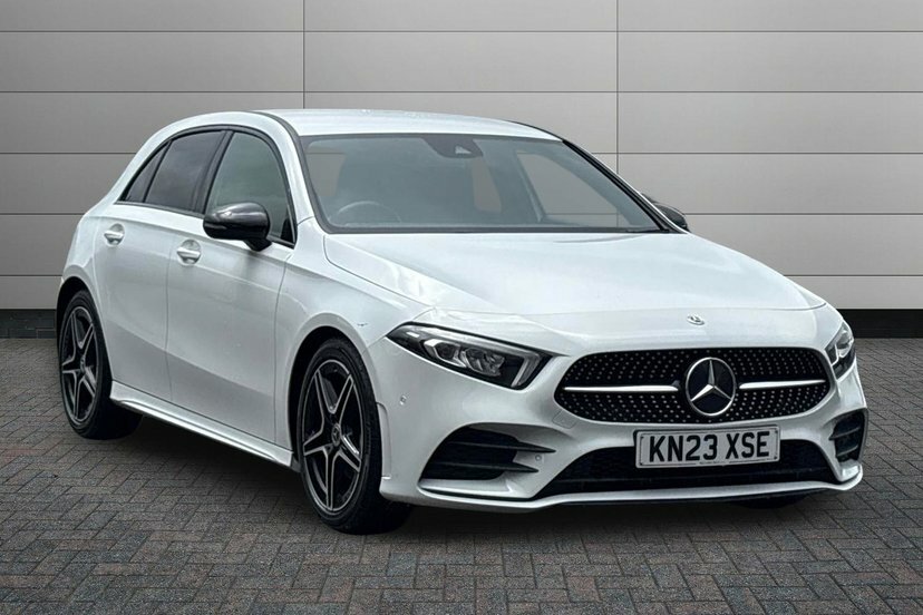 Mercedes-Benz A Class 2.0 A200d Amg Line Executive Hatchback Diese White