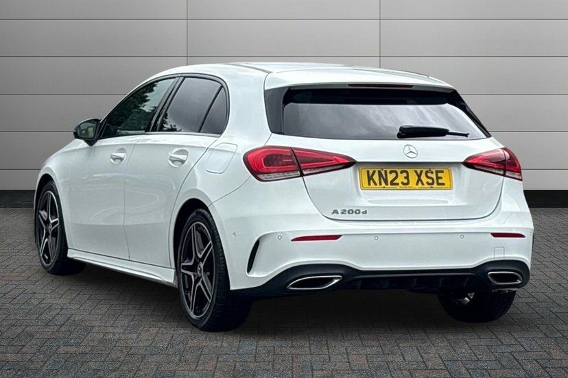 Mercedes-Benz A Class 2.0 A200d Amg Line Executive Hatchback Diese KN23XSE White #2