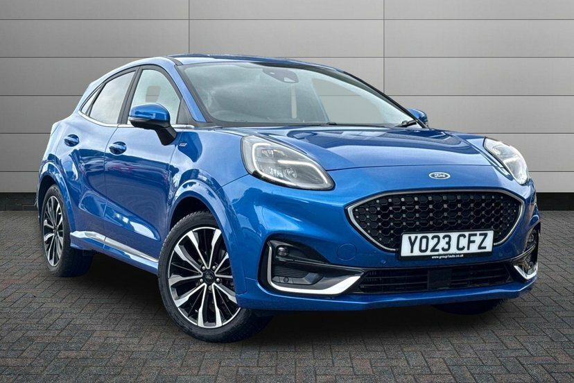 Ford Puma 1.0T Ecoboost Mhev St-line Vignale Suv Blue
