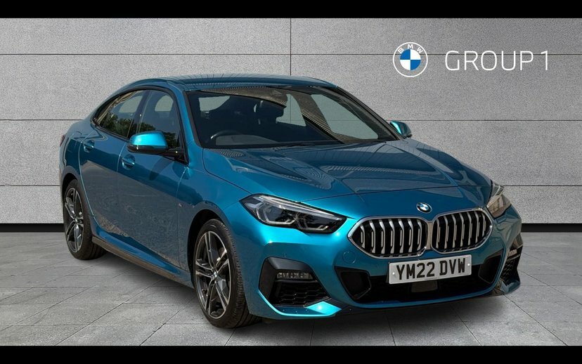 BMW 2 Series Gran Coupe 218I M Sport Gran Coupe Blue