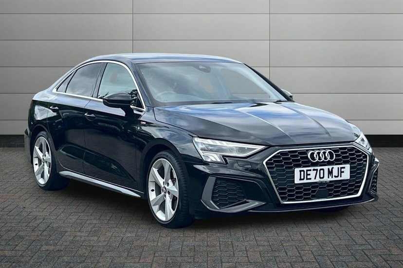 Audi A3 1.5 Tfsi 35 S Line Saloon S Tronic 150 Black