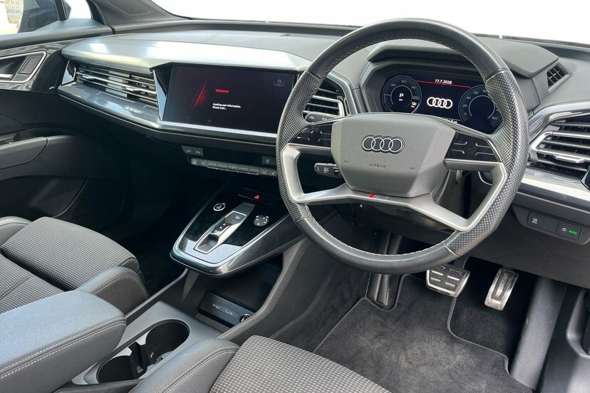 Audi Q4 E Tron 40 S Line Sportback 82Kwh 204 P NL23TTO Blue #6