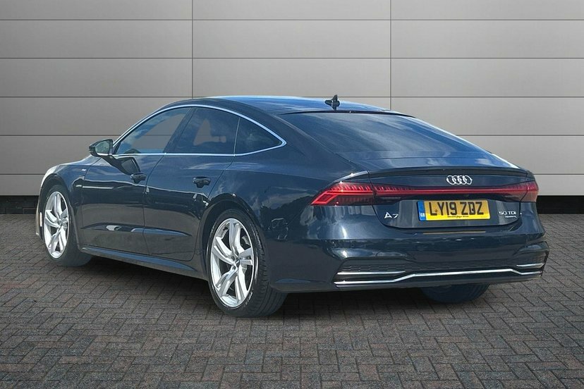 Audi A7 3.0 Tdi V6 50 S Line Sportback Tiptroni LY19ZDZ Blue #3