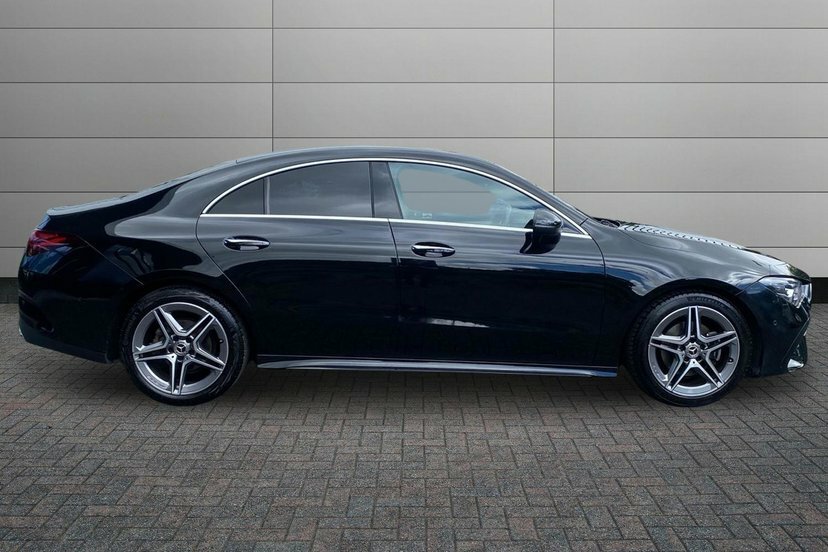 Mercedes-Benz CLA Class Cla180h Mhev Amg Line Executive KX25YWF Black #3