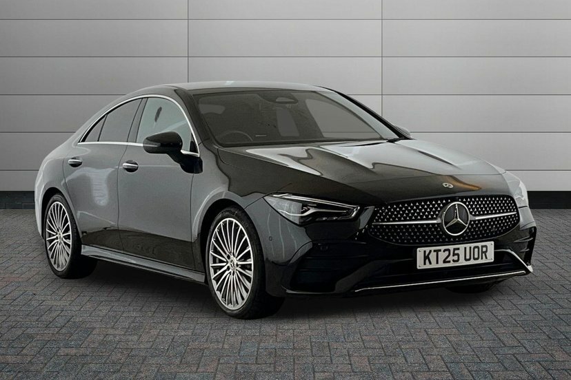 Mercedes-Benz CLA Class Cla 200 Amg Line Premium Coupe Black