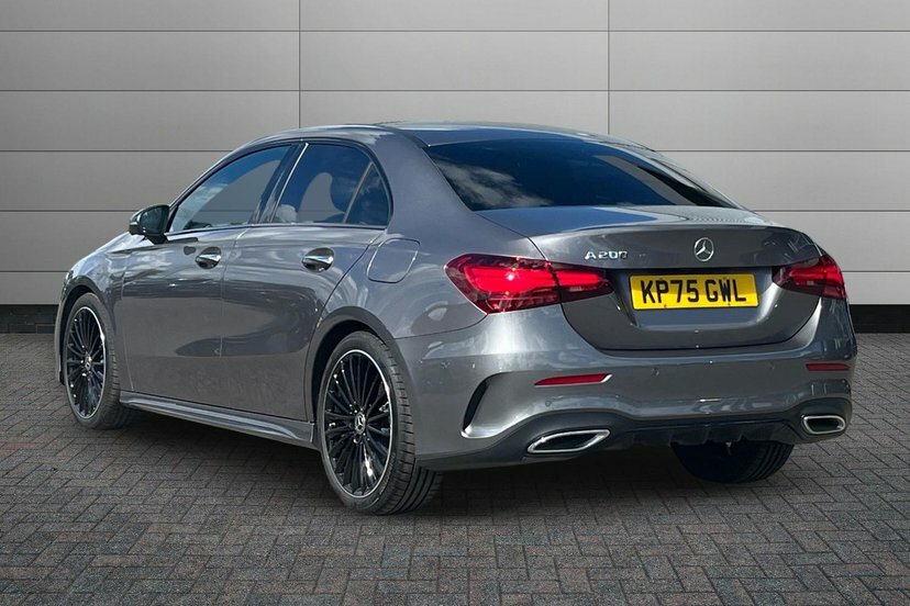 Mercedes-Benz A Class 1.3 A200h Mhev Amg Line Premium Plus Saloon KP75GWL Grey #2