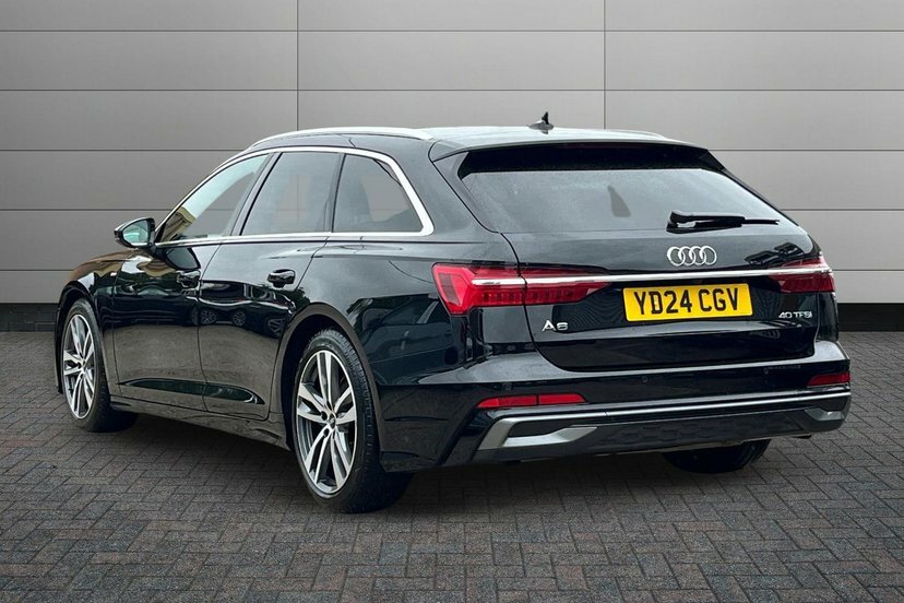 Audi A6 Avant 2.0 Tfsi 40 S Line Estate S Tronic 204 YD24CGV Black #3