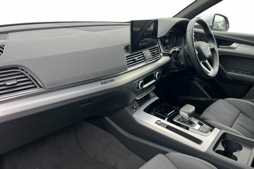 Audi Q5 2.0 Tdi 40 S Line Sportback S Tronic Qu BL72FXU Silver #2