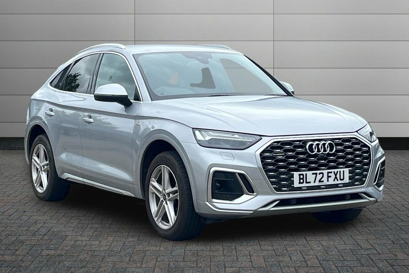 Audi Q5 2.0 Tdi 40 S Line Sportback S Tronic Qu Silver