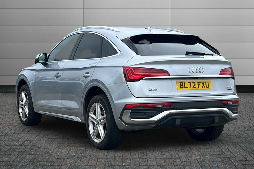 Audi Q5 2.0 Tdi 40 S Line Sportback S Tronic Qu BL72FXU Silver #3
