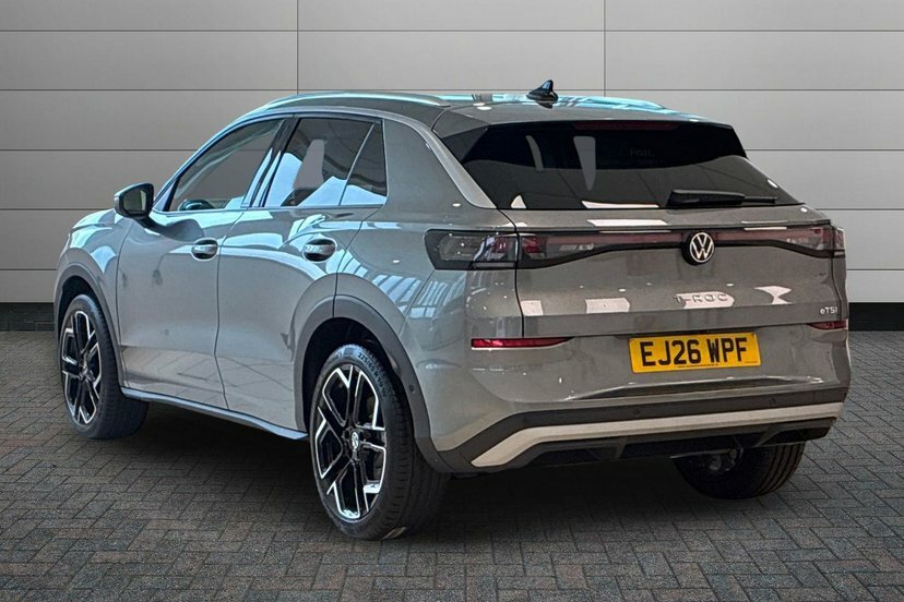 Volkswagen T-Roc 1.5 Etsi Mhev Style Suv Hybrid Dsg 150 EJ26WPF Grey #3