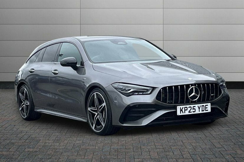 Mercedes-Benz CLA Class 2.0 Cla35h Mhev Amg Premium Shooting Brake P Grey